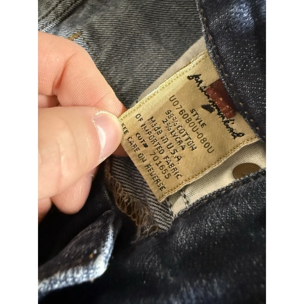 VINTAGE 7 For All Mankind Jeans Adult Size 27 Bootcut Y2K Made in USA